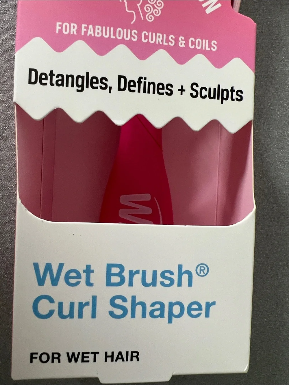 Wet Brush | Curl Shaper Detangling Brush - Pink